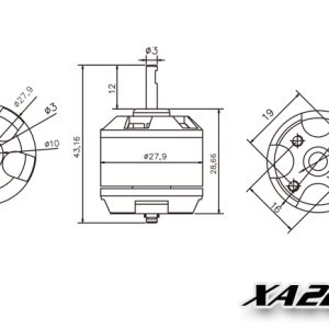 Emax XA2212 820KV 980KV 1400KV Outrunner Brushless Motors Price in India - Image 5
