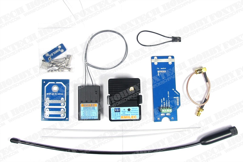 Long Range RMILEC T4346NB18-J / R4346NB18 LRS Radio System (JR Pin Configuration)