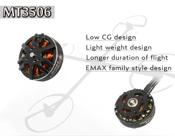 EMAX MT3506 KV650 Brushless Mutil-Axis Motor For RC Models in India