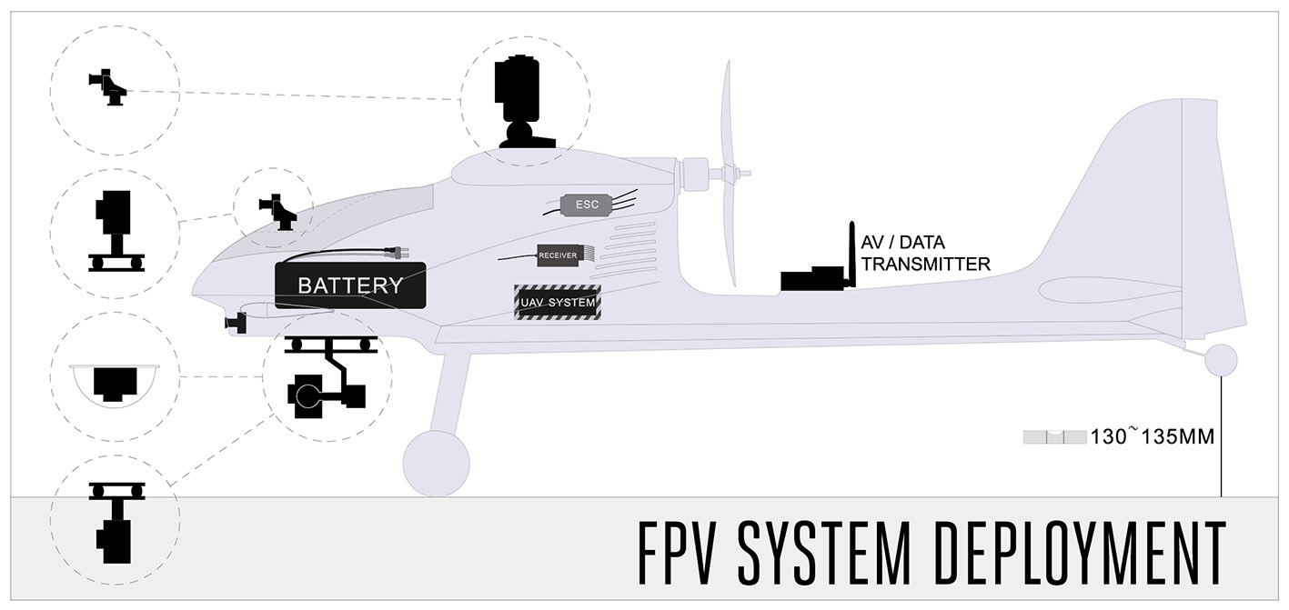 757-3 Ranger EX long range FPV UAV platform Unibody big weight carrier in India - Image 2