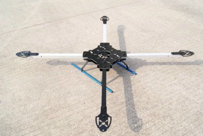 Fiberglass & Aluminum 4-axial Quadcopter DIY Frame With Landing Gear