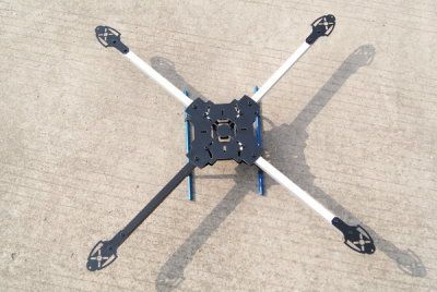 Fiberglass & Aluminum 4-axial Quadcopter DIY Frame With Landing Gear