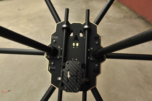 FPV HMF S680 Carbon Fiber 6-Axis PCB Folding Hexacopter Frame with Landing Skid in India