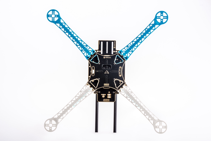 S500 PCB Frame Kit w/ Landing Gear for FPV Gopro Gimbal in India