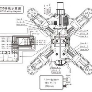 TAROT TL200A MINI 200MM 4-AXIS QUADCOPTER FRAME KIT in India - Image 3
