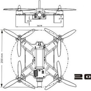 TAROT TL200A MINI 200MM 4-AXIS QUADCOPTER FRAME KIT in India - Image 4