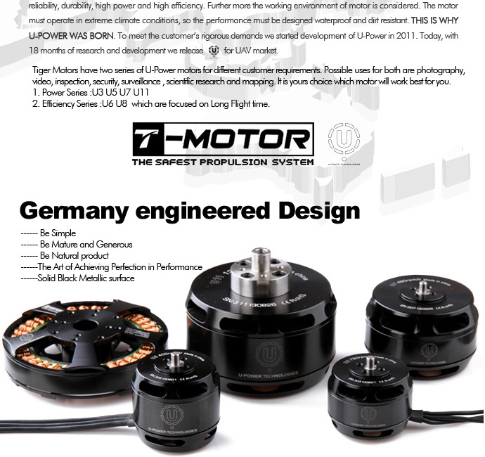 T Motor U5 Power U-Type Motor KV400