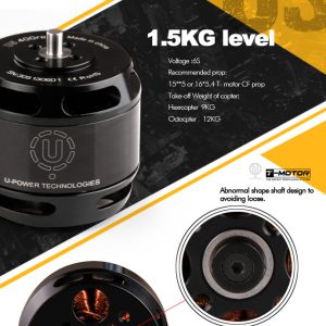 T Motor U5 Power U-Type Motor KV400 - Image 6