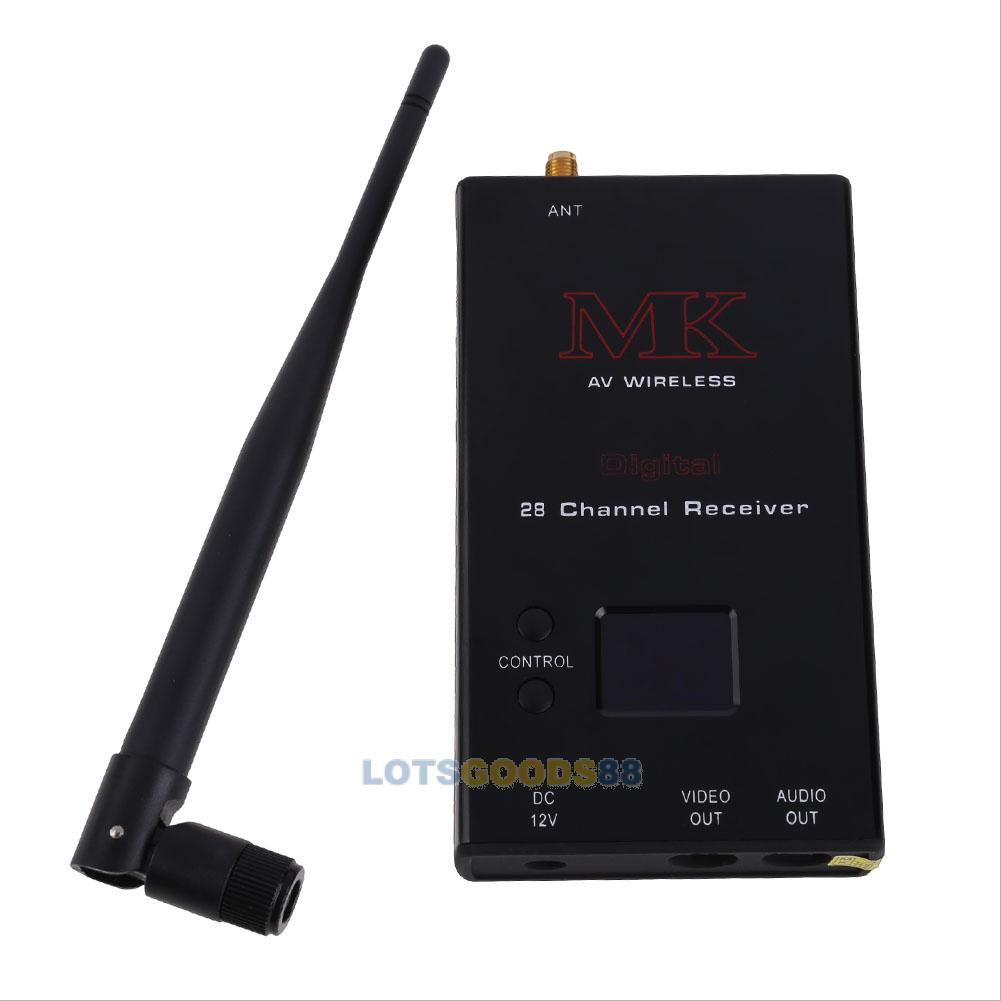 MK 1.2Ghz 2000mW FPV 15CH Wireless AV Transmission Transmitter/Receiver TX RX Combo