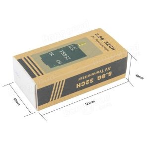TS832 Boscam FPV 5.8G 32CH 600mW 7.4-16V Wireless AV Transmitter - Image 2
