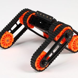 Multi Chassis Kit with Four Rubber Tracks for Rescue Platform Rover in India - Image 2