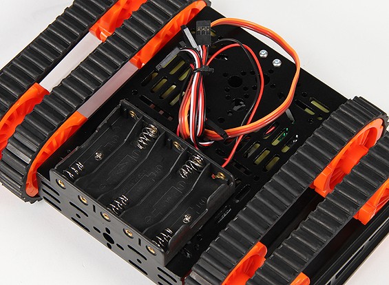 Multi Chassis Kit with Four Rubber Tracks for Rescue Platform Rover in India