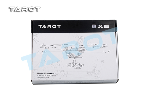 Tarot X6 960mm 6-Axis PCB Center Plate Folding Hexacopter Frame Kit in India