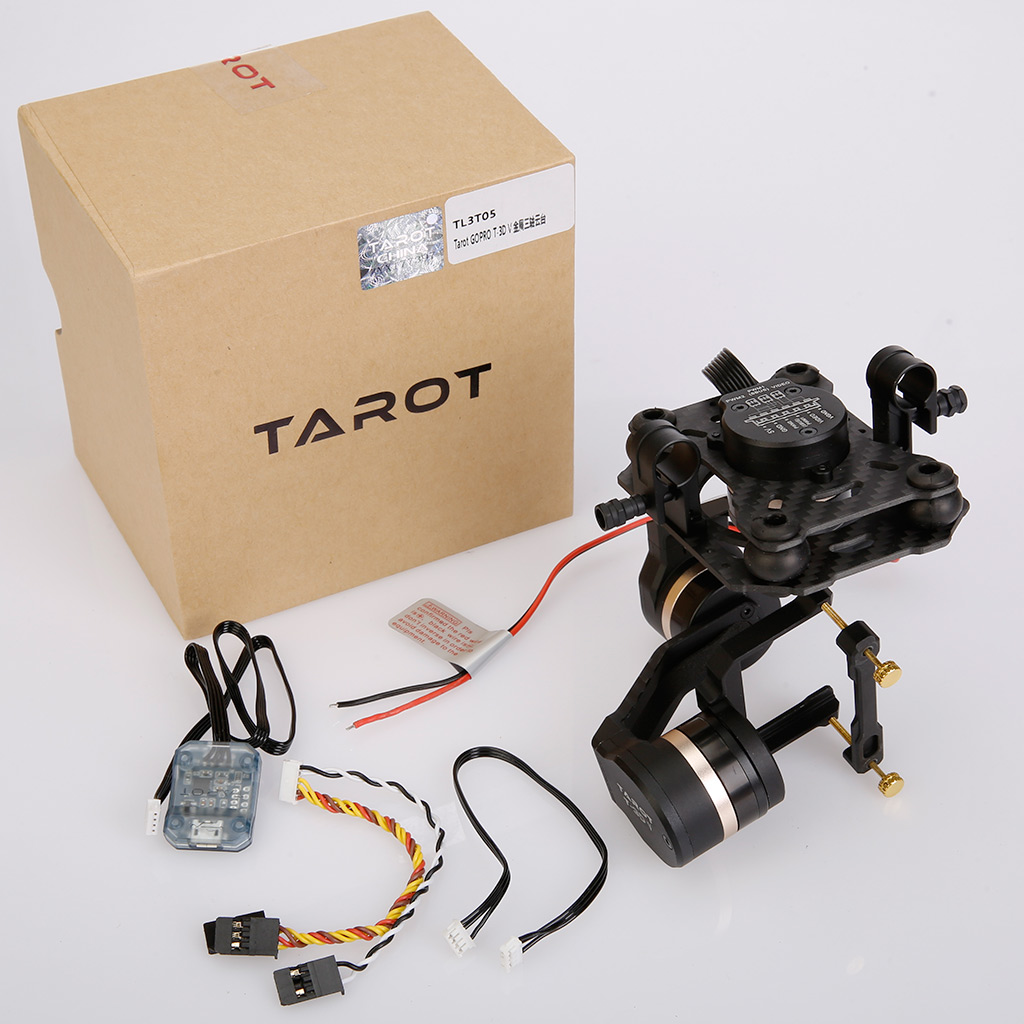 Tarot GoPro Gimbal T-3D V Metal Brushless Gimbal   (3-Axis) in India