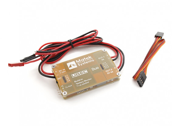 Matek Systems UBEC DUO, 4A/5~12V & 4A/5V in India
