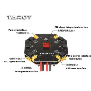 TAROT TL2996 High Current Distribution Board Power Distribution Management Module 12S 480A for DIY 4-axis / 6-axis Drone Kit  in India - Image 2