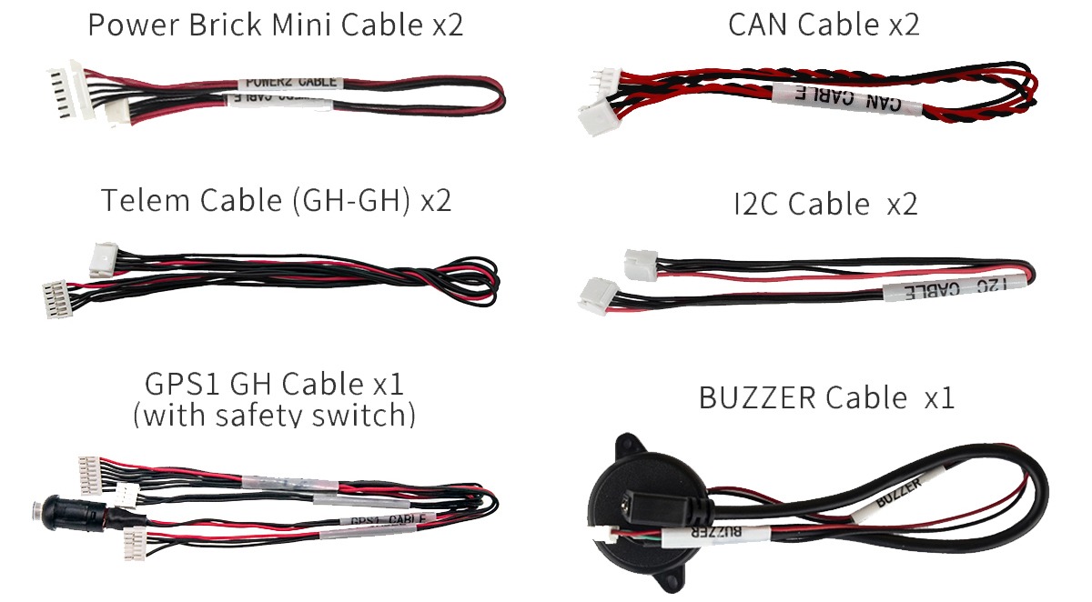 Pixhawk2.1 Cable Set for UAV/Drones in India - Image 1
