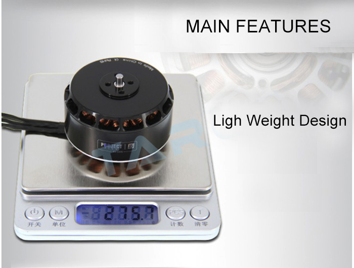 Tarot 5010 300KV Brushless Motor TL50P10 for Multi-Rotor (Drone) in India