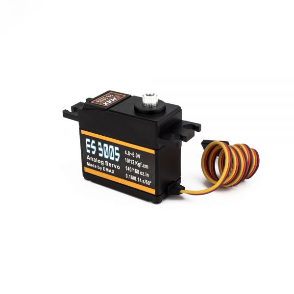 EMAX ES3005 4.8V-6V Metal Analog Servo Waterproof 42gm for RC Model in India