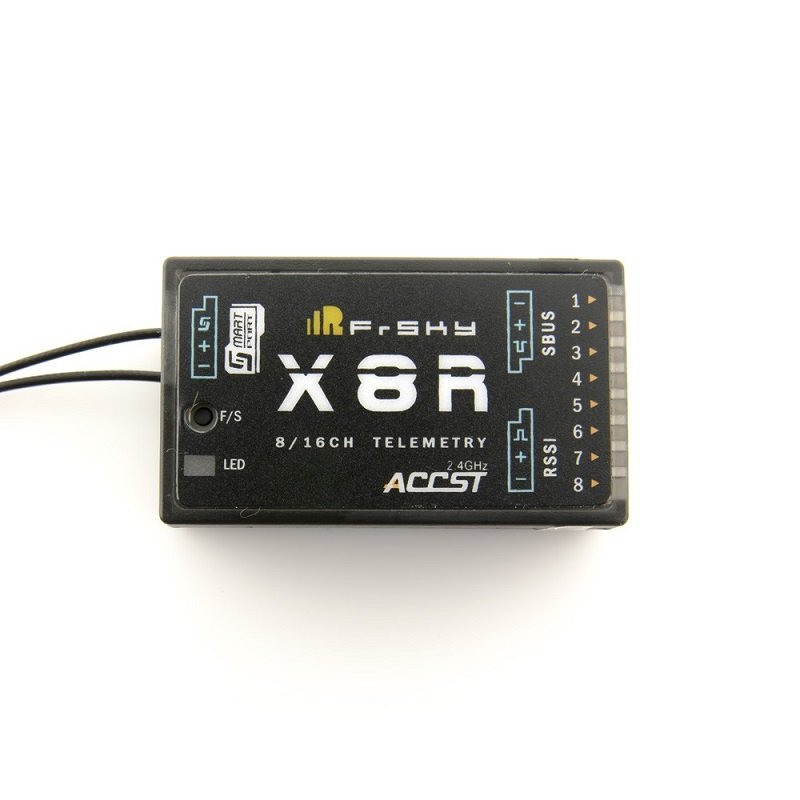 FrSky X8R 2.4G 16CH SBUS Smart Port ,Full Duplex Telemetry Receiver in India