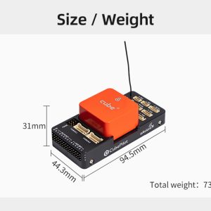 The Cube Orange Plus AutoPilot with ADS-B Carrier Board for UAV in India - Image 2