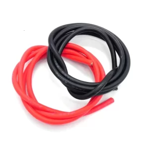 High Quality Ultra Flexible 10AWG Silicone Wire 1m (Black) In India - Image 1