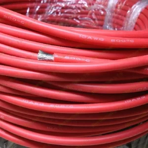 High Quality Ultra Flexible 10AWG Silicone Wire 1m (Red) In India - Image 3