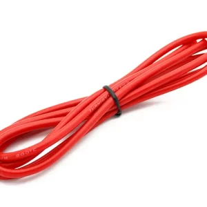 High Quality Ultra Flexible 14AWG Silicone Wire 1m (Red) In India - Image 1