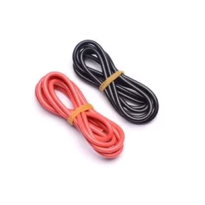 High Quality Ultra Flexible 14AWG Silicone Wire 1m (Red) In India - Image 2