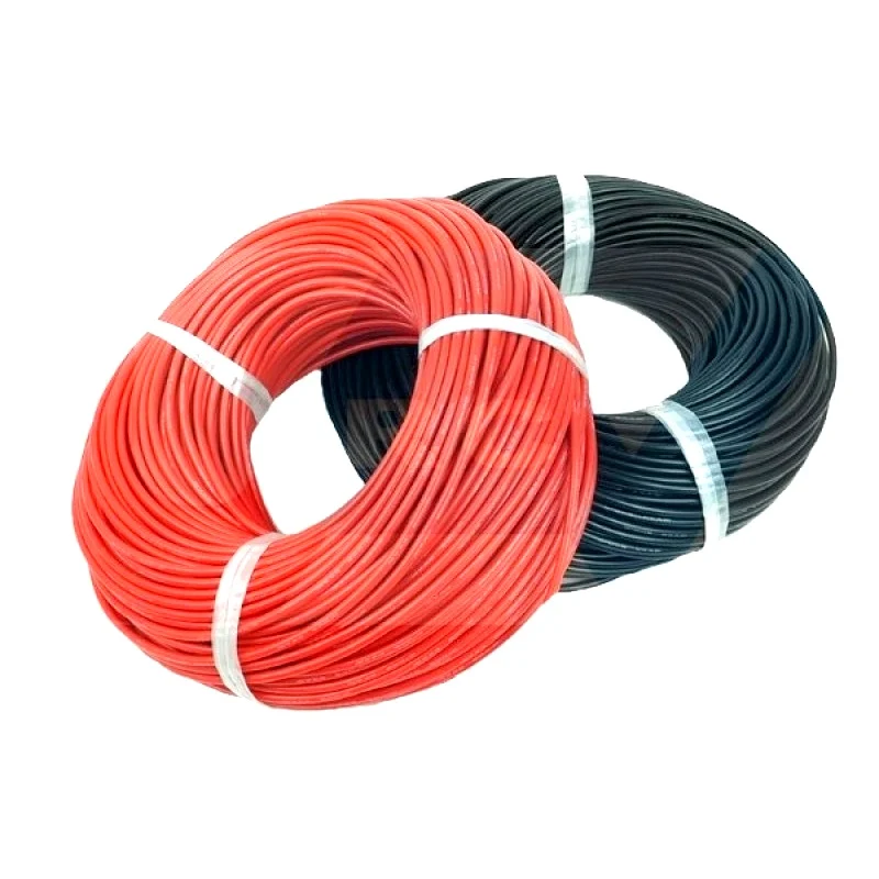 High Quality Ultra Flexible 14AWG Silicone Wire 1m (Black) In India