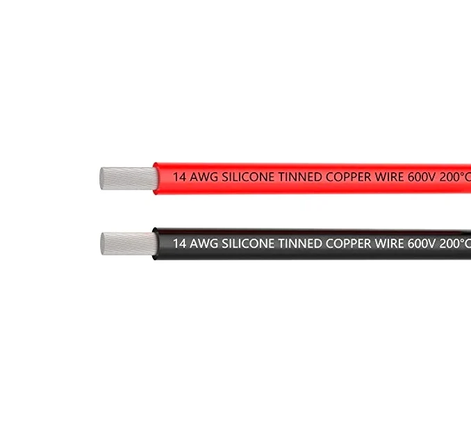 High Quality Ultra Flexible 14AWG Silicone Wire 1m (Black) In India