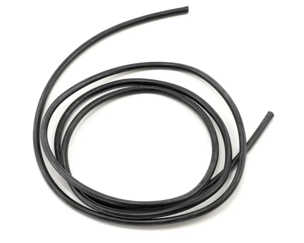 High Quality Ultra Flexible 16AWG Silicon Wire 1m (Black) In India
