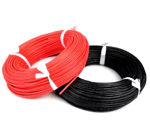 High Quality Ultra Flexible 16AWG Silicon Wire 1m (Red) In India