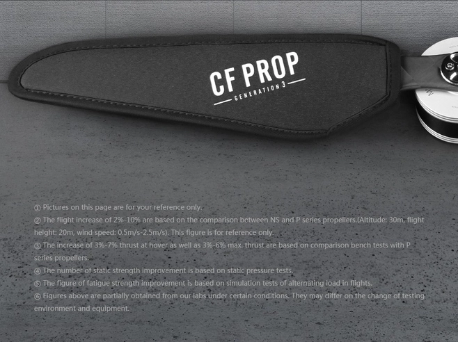 T-Motor NS 16x5_4 Carbon Fiber Propeller