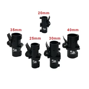 VYOM 25mm Folding Arm Tube Joint Hinge CNC Aluminum Pipe