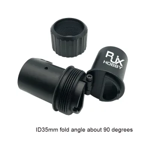 VYOM 30mm Folding Arm Carbon Tube Connector Clip