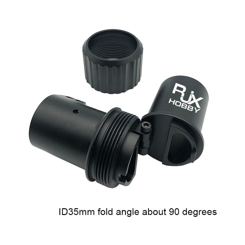 VYOM 30mm Folding Arm Carbon Tube Connector Clip