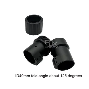 VYOM 30mm Folding Arm Carbon Tube Connector Clip