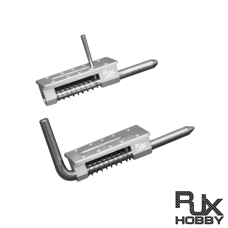 VYOM Aluminum Canopy Hatch Lock Latches for RC Airplane Cockpit Cover Fixing