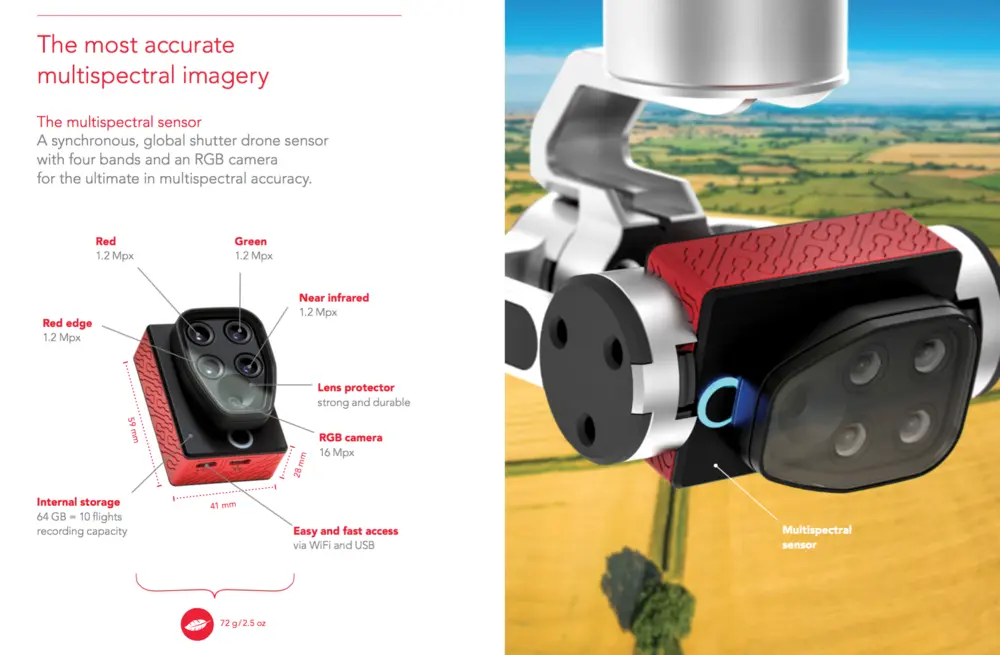 Parrot SEQUOIA+ Multispectral Sensor available in India (1)