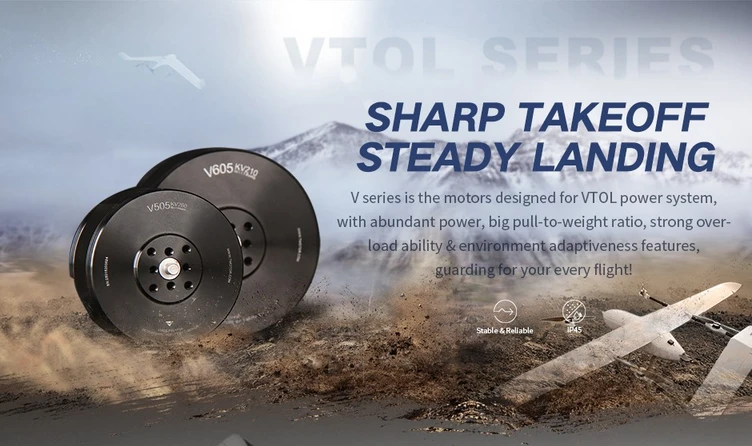 T Moter V505 KV260 12S Vtol Drone Power Motor in India (2) T Moter V505 KV260 12S Vtol Drone Power Motor in India (2)