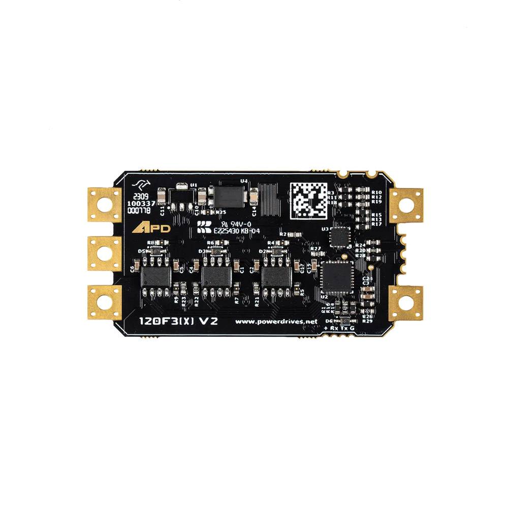 apd f series 120f3 x v2 120a 12s 50v blheli 32 esc