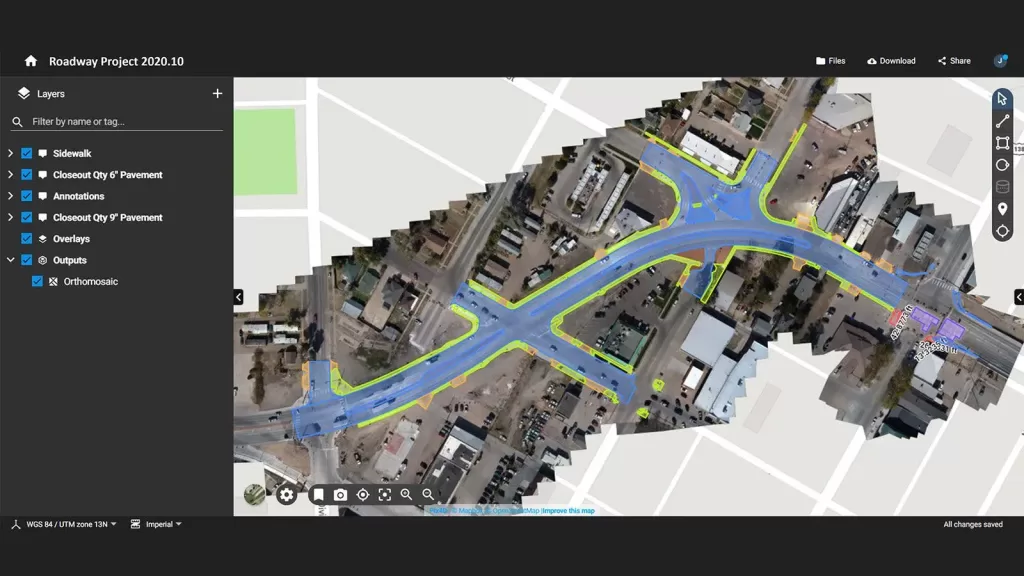 PIX4Dcloud Web Based Platform for Processing, Hosting, and Sharing Drone Terrestrial Imagery
